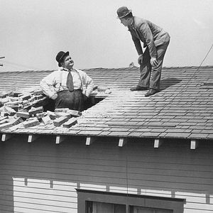 Photo Laurel et Hardy Délires à deux