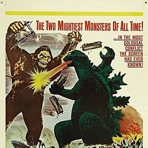 Photo King Kong contre Godzilla