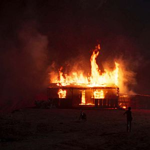 Photo Burning Casablanca (Zanka Contact)