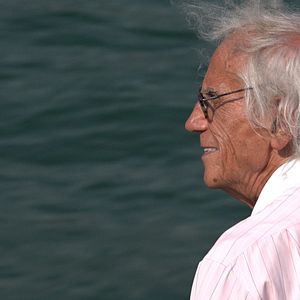 Photo Christo : Marcher sur l'eau