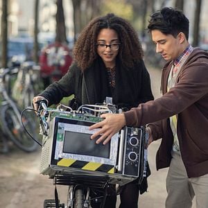 Photo Julien Bam en plein bug