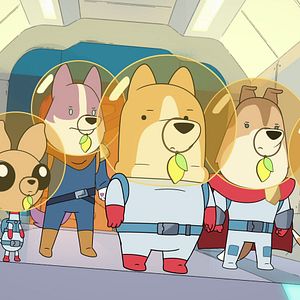 Photo Les Chiens dans l'Espace