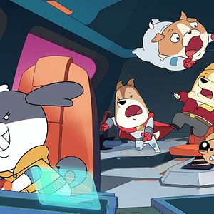 Photo Les Chiens dans l'Espace