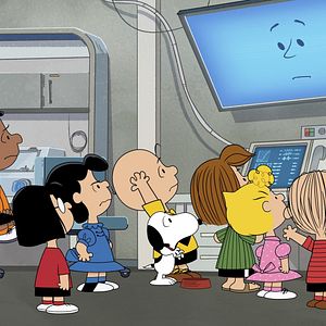 Photo Snoopy dans l'espace
