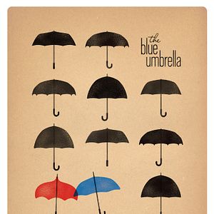 Photo Le Parapluie bleu