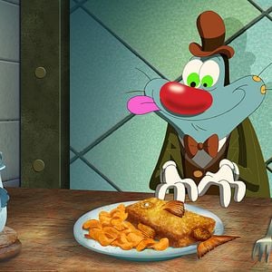 Photo Oggy et les cafards