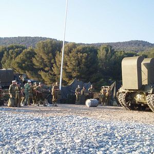 Photo Au Soldat Inconnu, le débarquement de Provence