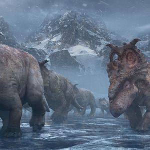 Photo Sur la terre des dinosaures, le film 3D