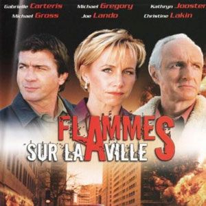 Photo Flammes sur la ville
