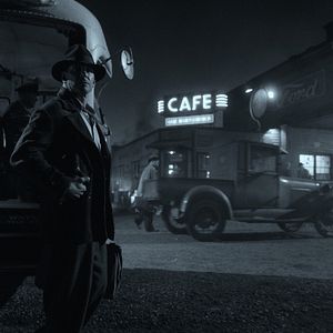 Photo Nightmare Alley - Version noir et blanc