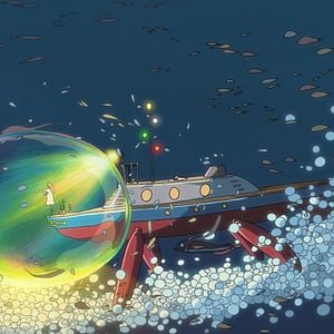 Photo Ponyo sur la falaise