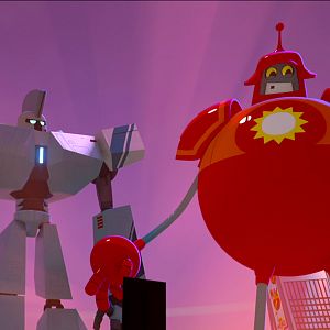 Photo Super frères, mégarobots !