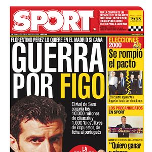 Photo Le Transfert du siècle : Et Figo changea de camp