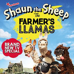 Photo Shaun le mouton, les lamas du fermier
