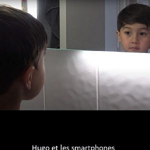 Photo Hugo et les smartphones