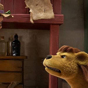 Photo Le Lion et les trois brigands