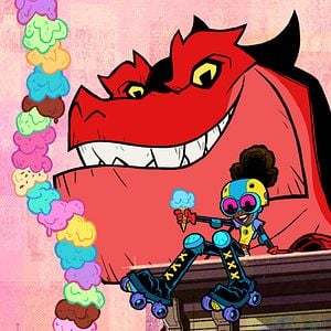 Photo Marvel Moon Girl et Devil le dinosaure