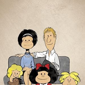 Photo Reading again Mafalda