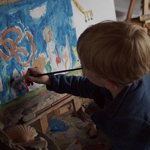 Photo Ricardo et la peinture