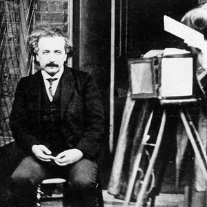 Photo Einstein et la bombe