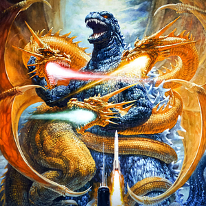 Photo Godzilla vs King Ghidorah
