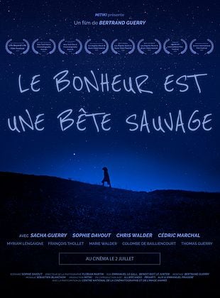 poster du film Le Bonheur est une bête sauvage