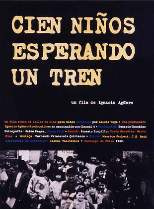 poster du film Cent enfants qui attendent un train