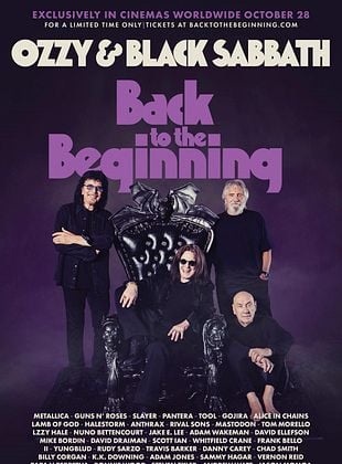 poster du film Ozzy & Black Sabbath : Back to the Beginning