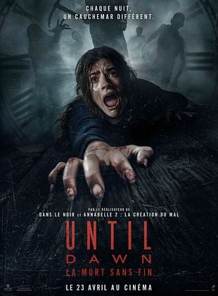 poster du film Bande-annonce Until Dawn : La mort sans fin