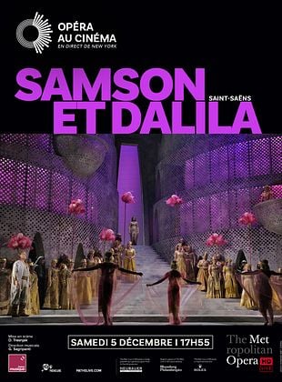 poster du film Samson et Dalila (Metropolitan Opera)