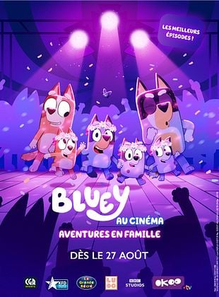 poster du film Bluey au Cinma - Aventures en Famille