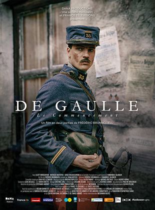 poster de la série De Gaulle, le commencement