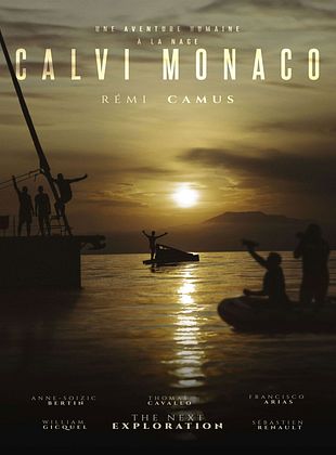 poster du film Calvi Monaco, une exploration scientifique à la  nage