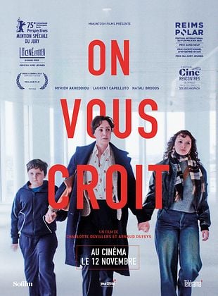 poster du film Bande-annonce On vous croit