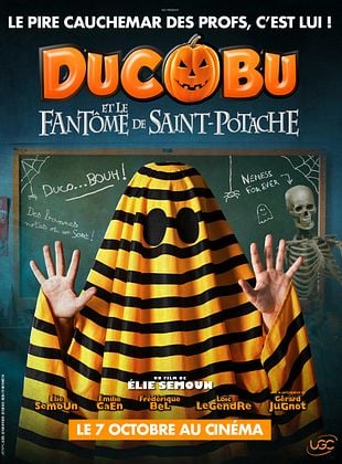 poster du film Ducobu et le fantôme de Saint-Potache