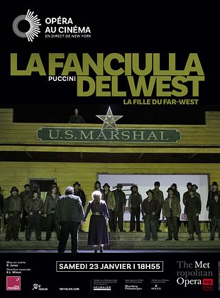 poster du film La fille du Far-West (Metropolitan Opera)