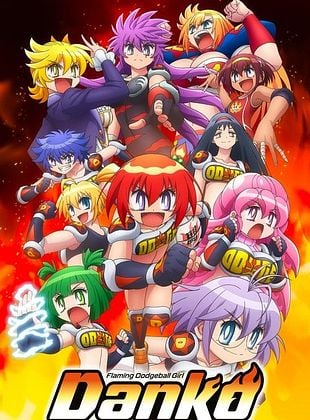 poster de la série Flaming Dodgeball Girl Danko