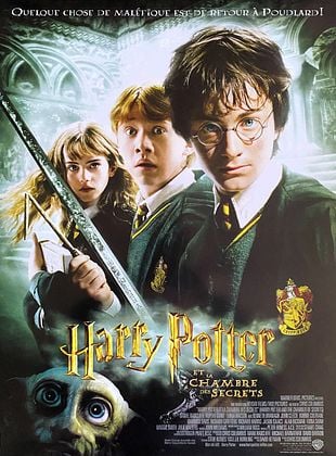 poster du film Harry Potter et la chambre des secrets