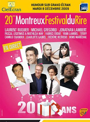 poster du film Festival du Rire de Montreux : soirée des 20 ans