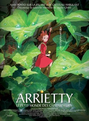 Arrietty le petit monde des chapardeurs streaming gratuit