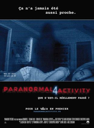 Bande-annonce Paranormal Activity 4