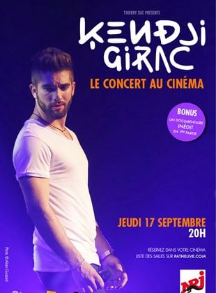 Kendji Girac au Cinéma (Pathé Live)
