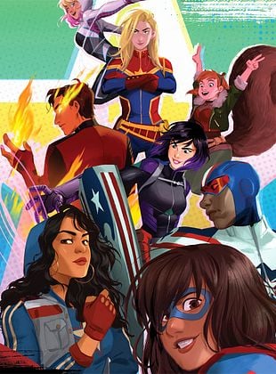 poster de la série Marvel Rising: Initiation