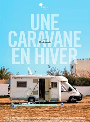 Une caravane en hiver