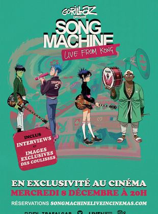 Bande-annonce Gorillaz: Song machine live from Kong