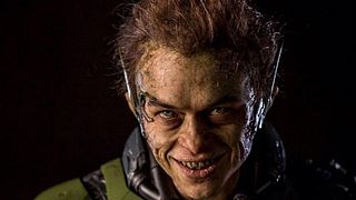 image de Captain au micro, le bouffon vert en photo !