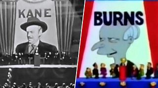 image de L'hommage des Simpson à Citizen Kane