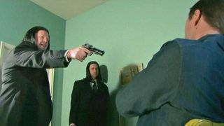 image de John Krasinski et James Corden rejouent quelques films cultes