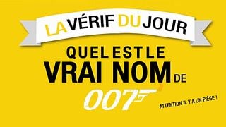 image de Quel est le vrai nom de 007 ?