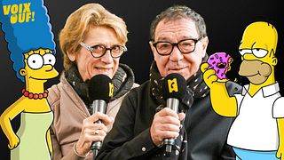 image de Voix Ouf - Les Simpson - Rencontre avec les voix VF d'Homer et Marge